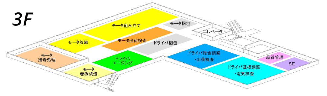 3Fフロアマップ